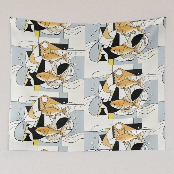 Item preview, cubist animal artwork designed and sold by forget45studio.