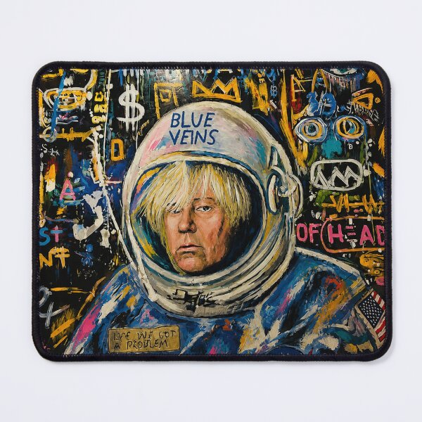Item preview, Blue Veins Astronaut – Neo Pop Street Art ANDY designed and sold by Boreal Apparel.
