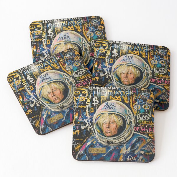Artikelvorschau, Blue Veins Astronaut – Neo-Pop-Street-Art ANDY entworfen und verkauft von Boreal Apparel.