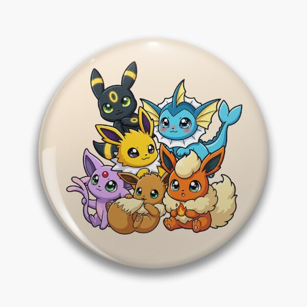 Item preview, Baby Eevee line (gen 1 and 2) designed and sold by JablesCreates.