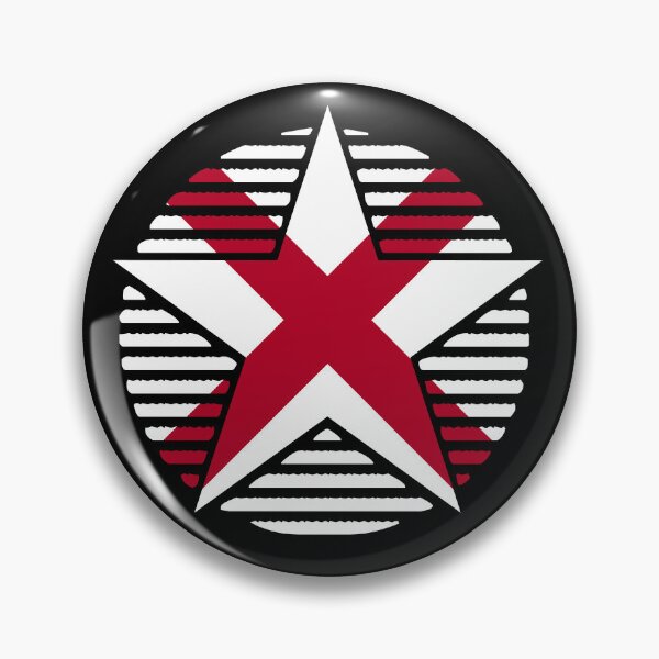 Item preview, Retro Alabama Star Shaped Flag AL designed and sold by shitpostee.