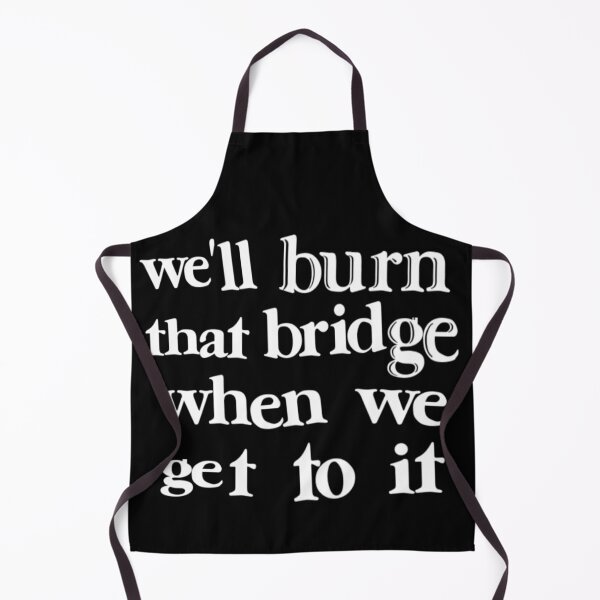Item preview, We'll Burn That Bridge Ransom Typography designed and sold by weirdove.