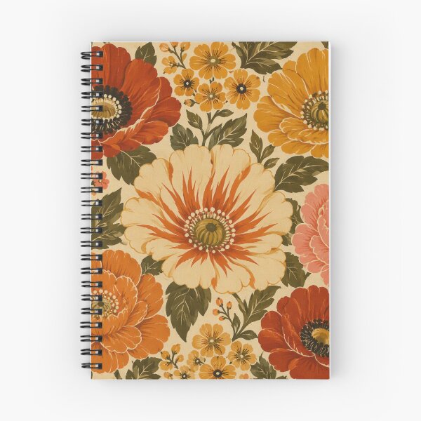 Item preview, Bold Retro Florals designed and sold by Vintage-Lady65.