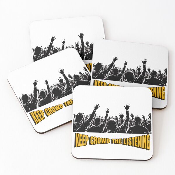 Item preview, Keep Crowd The Listening - Hip Hop Quote Urban designed and sold by YOFANTZ!.