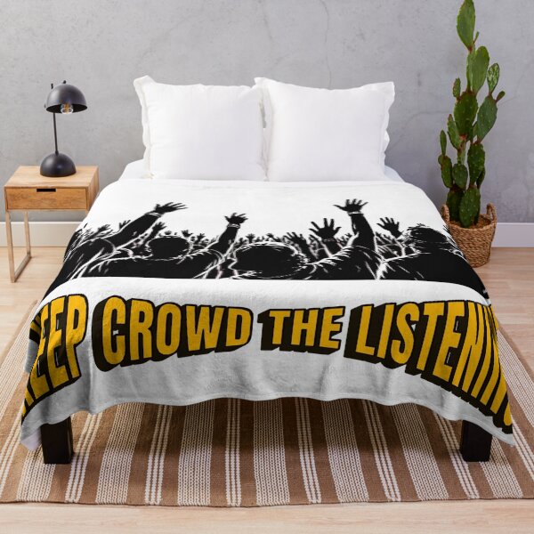 Item preview, Keep Crowd The Listening - Hip Hop Quote Urban designed and sold by YOFANTZ!.