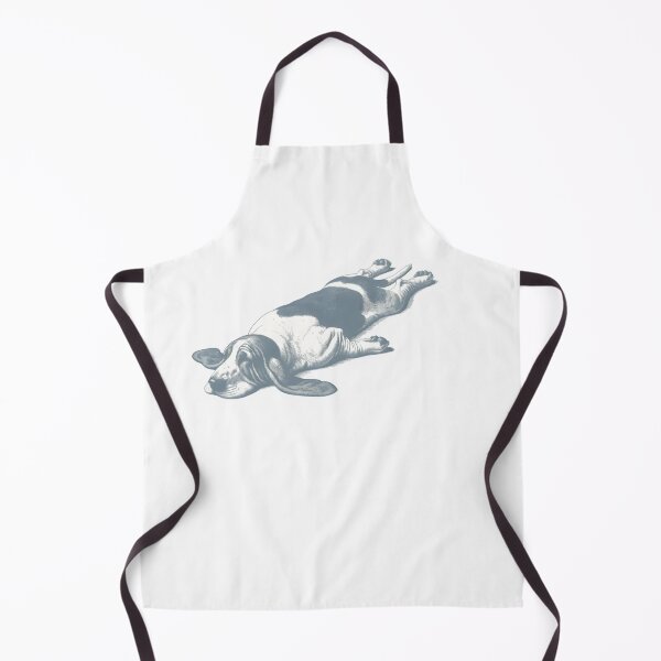 Item preview, Lazy Basset Hound Sploot Dog Vintage Art Shirt designed and sold by SChouseclothing.