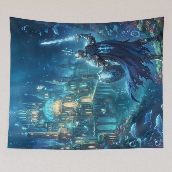 Item preview, underwater kingdom of atlantis  designed and sold by Crimsonmerchant.