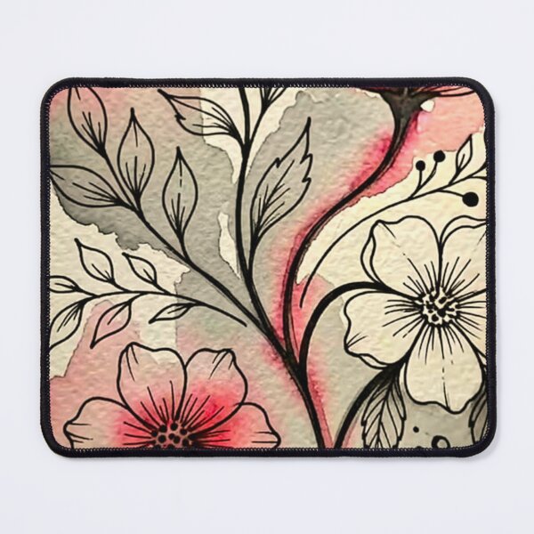 Item preview, Wildflower Sketch and Watercolor Floral designed and sold by Vintage-Lady65.