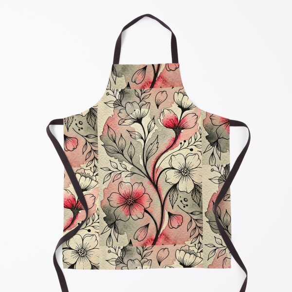 Item preview, Wildflower Sketch and Watercolor Floral designed and sold by Vintage-Lady65.