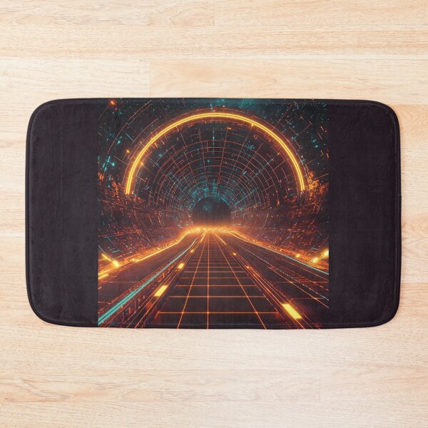 Item preview, 3d Render Of Neon Racing Track, Warm designed and sold by Checho30.