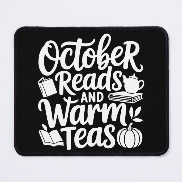 Item preview, October Reads and Warm Teas designed and sold by theartfulaspie.