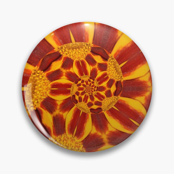 Item preview, Golden Floral Orbit designed and sold by SilentBloomLab.