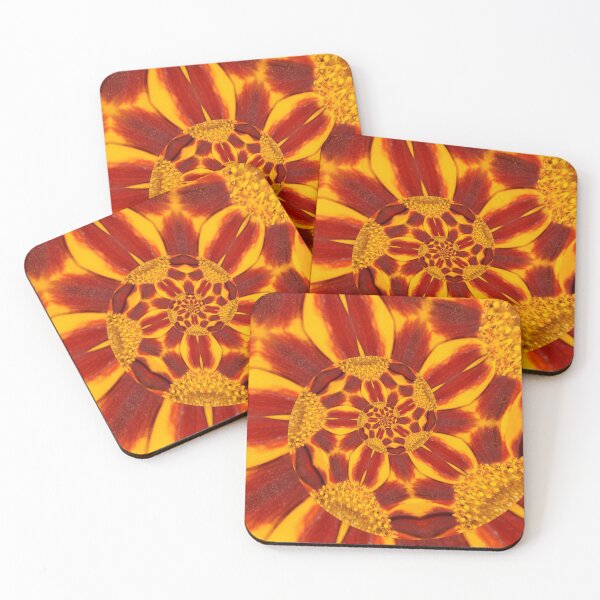 Item preview, Golden Floral Orbit designed and sold by SilentBloomLab.