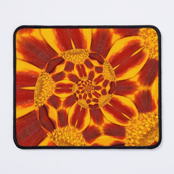 Item preview, Golden Floral Orbit designed and sold by SilentBloomLab.