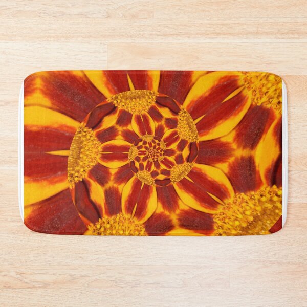 Item preview, Golden Floral Orbit designed and sold by SilentBloomLab.