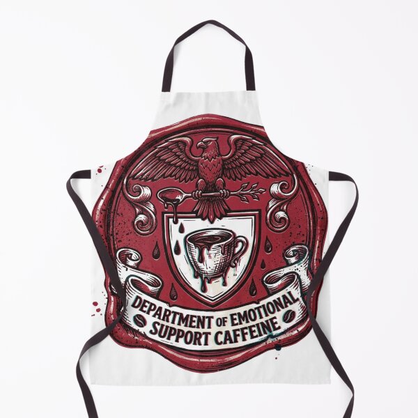 Item preview, Department of Emotional Support Caffeine designed and sold by Mind Empowerment Designs.