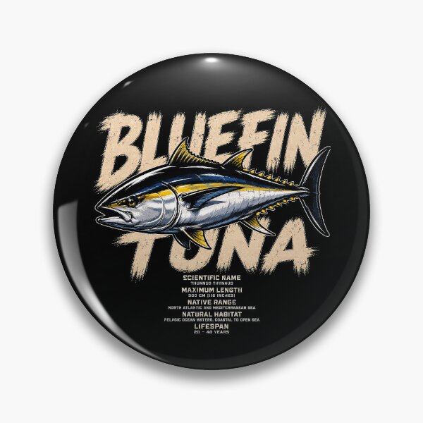 Item preview, Stylish Bluefin Tuna Graphic Design for Ocean Lovers designed and sold by rafaeltto.