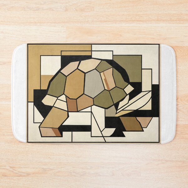 Item preview, cubist animal artwork designed and sold by forget45studio.