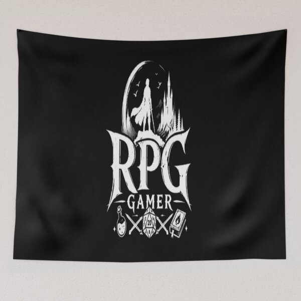 Item preview, RPG Gamer Fantasy Adventure Gaming Design designed and sold by v6ziix.