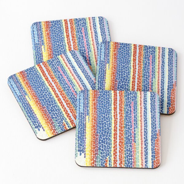 Item preview, Colorful Abstract Mosaic Inspired by Nature and Light designed and sold by GridDecay.