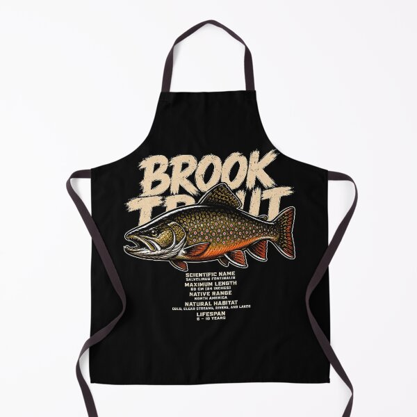 Item preview, Brook Trout Vintage Illustration Design designed and sold by rafaeltto.