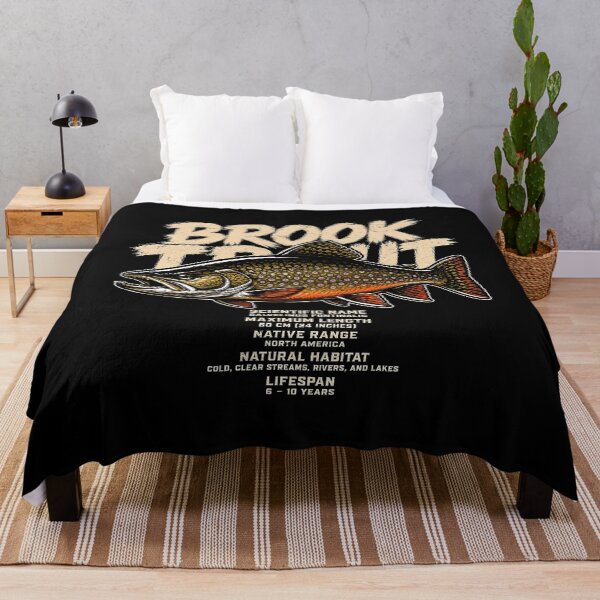 Item preview, Brook Trout Vintage Illustration Design designed and sold by rafaeltto.