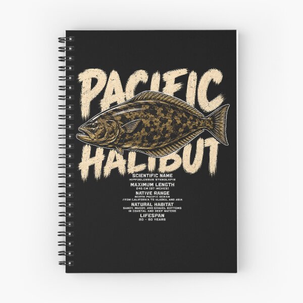 Item preview, Pacific halibut vintage illustration designed and sold by rafaeltto.