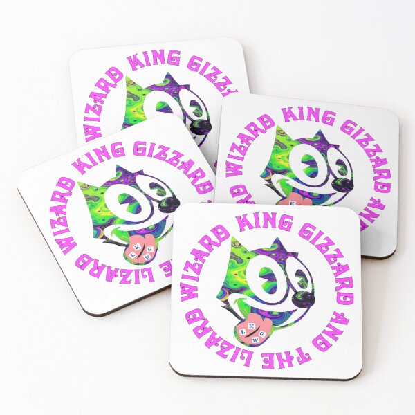 Item preview, King Gizzard and the Lizard Wizard  - Acid Cat designed and sold by Q Art & Design .