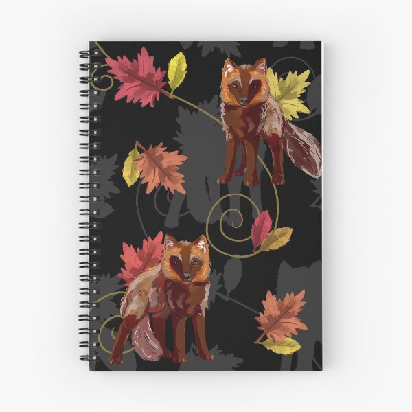 Item preview, Foxes with Autumn Leaves designed and sold by Antiope33.