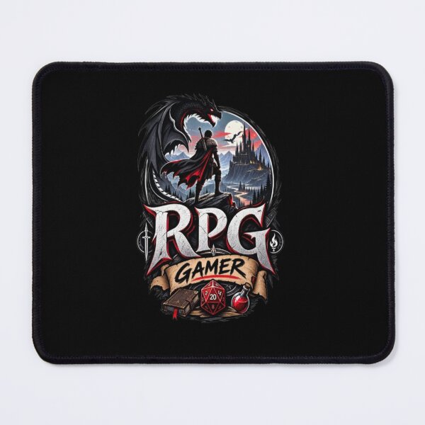 Item preview, RPG Gamer Fantasy Adventure Gaming Design designed and sold by v6ziix.
