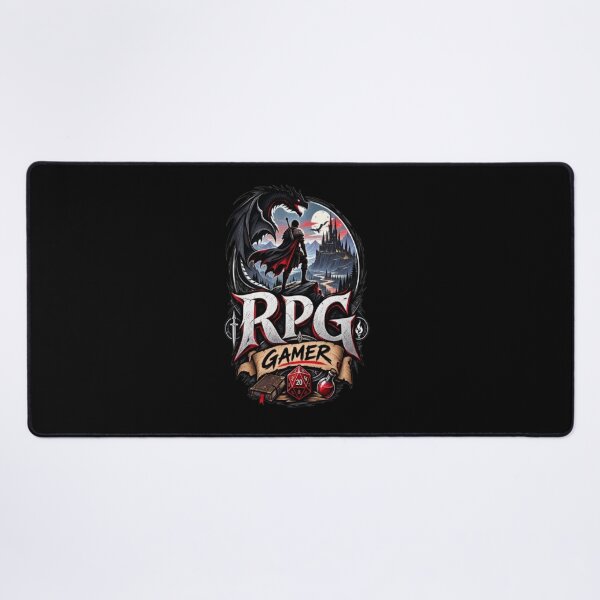 Item preview, RPG Gamer Fantasy Adventure Gaming Design designed and sold by v6ziix.