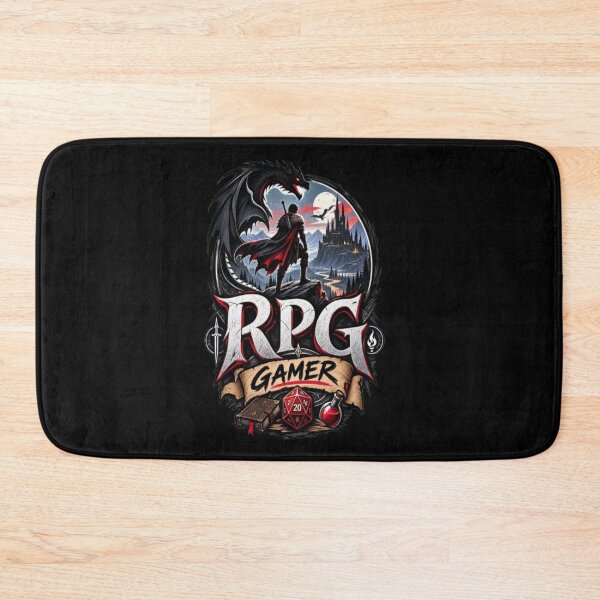 Item preview, RPG Gamer Fantasy Adventure Gaming Design designed and sold by v6ziix.