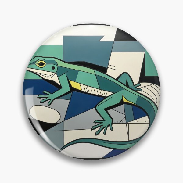 Item preview, cubist animal artwork designed and sold by forget45studio.