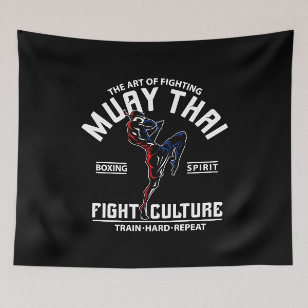 Item preview, Muay Thai Art Of Fighting Fighter Boxing Spirit designed and sold by heedooppod.