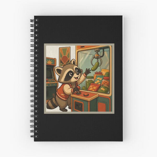 Item preview, Raccoon Eating Pickles designed and sold by tellia-kallisto.