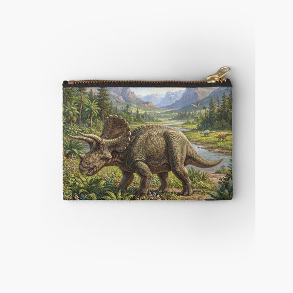 Item preview, Realistic Triceratops Paleoart, Cretaceous Dinosaur Illustration II designed and sold by Yaremchuk.