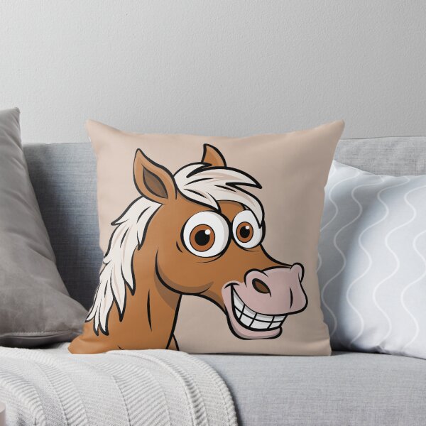 Item preview, A cartoon drawing of an Abu' Ourquob horse designed and sold by Cheval-de-coeur.