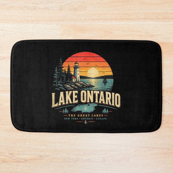 Item preview, Lake Ontario Funny Vintage Lake Ontario Est 1615 designed and sold by leevekaArt.