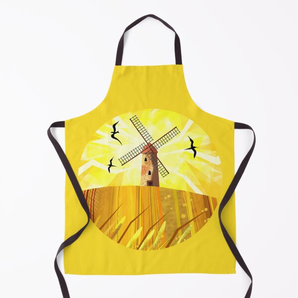 Item preview, Windmill Under Yellow Sky designed and sold by Andrew Hitchen.