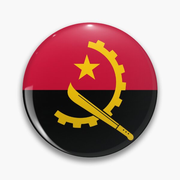 Item preview, Vintage Angola Flag - Distressed Retro Style designed and sold by youngVl.
