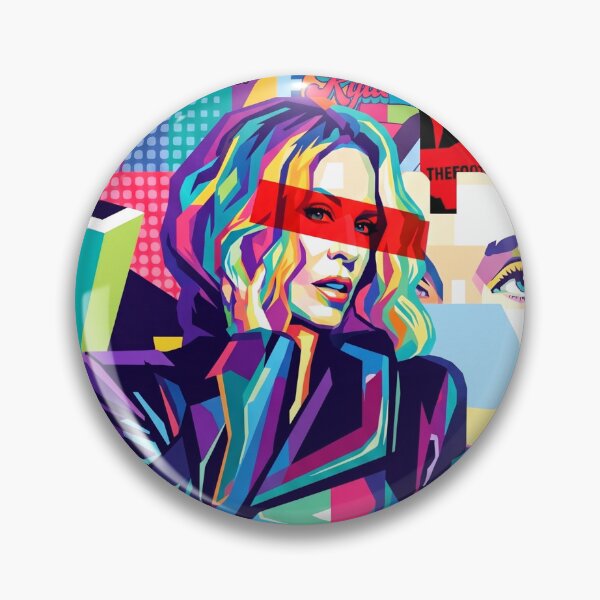 Item preview, Kylie Minogue Wpap Pop Art designed and sold by SiksisArt.