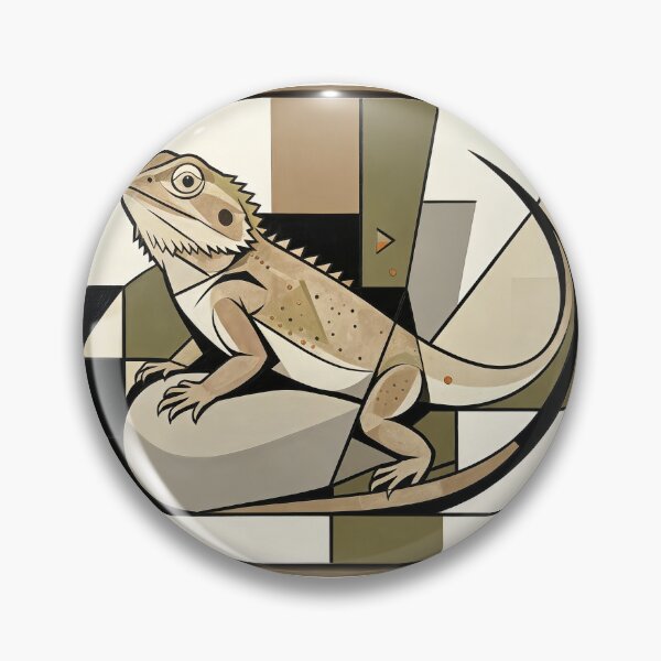 Item preview, cubist animal artwork designed and sold by forget45studio.