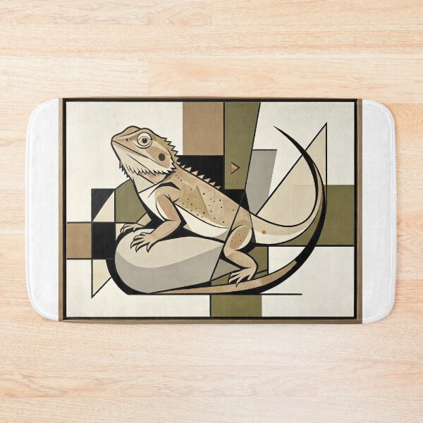 Item preview, cubist animal artwork designed and sold by forget45studio.