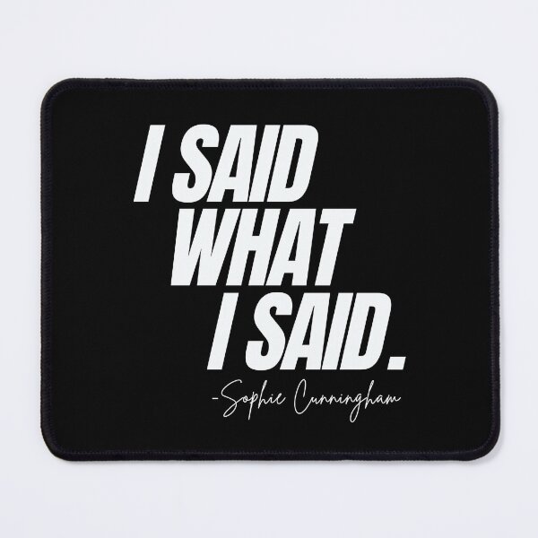 Item preview, Sophie Cunningham quote women's sports designed and sold by Neeshki.
