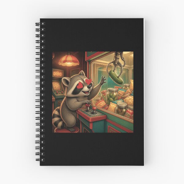 Item preview, Raccoon Eating Pickles designed and sold by tellia-kallisto.