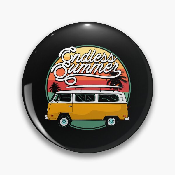 Item preview, Endless Summer Vintage Surf Camper Van Sunset designed and sold by heedooppod.