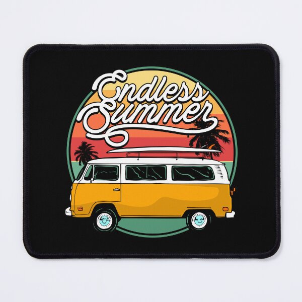 Item preview, Endless Summer Vintage Surf Camper Van Sunset designed and sold by heedooppod.