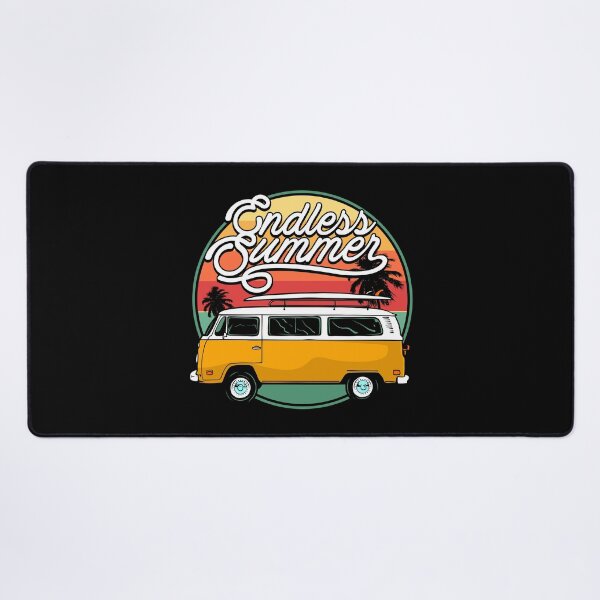 Item preview, Endless Summer Vintage Surf Camper Van Sunset designed and sold by heedooppod.
