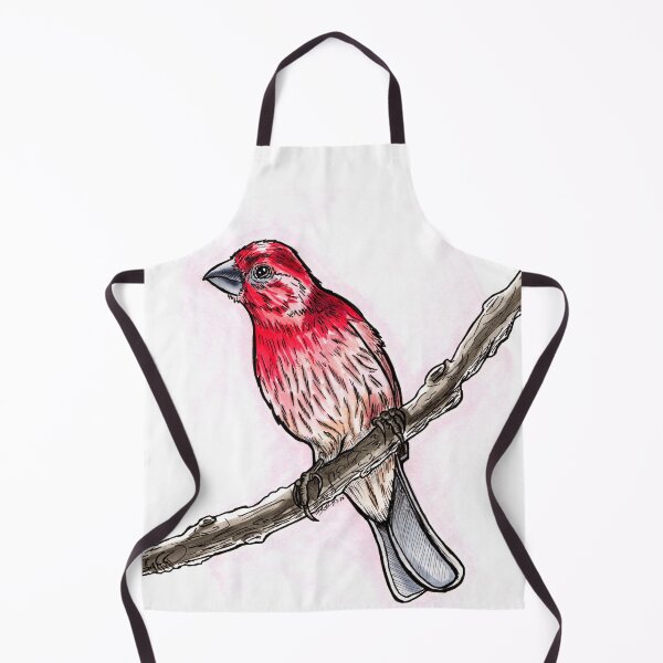 Item preview, House Finch - Hand Drawn Gifts for Bird Lovers designed and sold by Drawn-To-Nature.