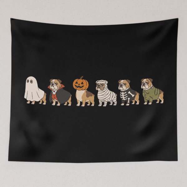 Item preview, Funny Bulldog Halloween Costume Trick or Treat Mom Dad Kids designed and sold by FurryHavenPH.